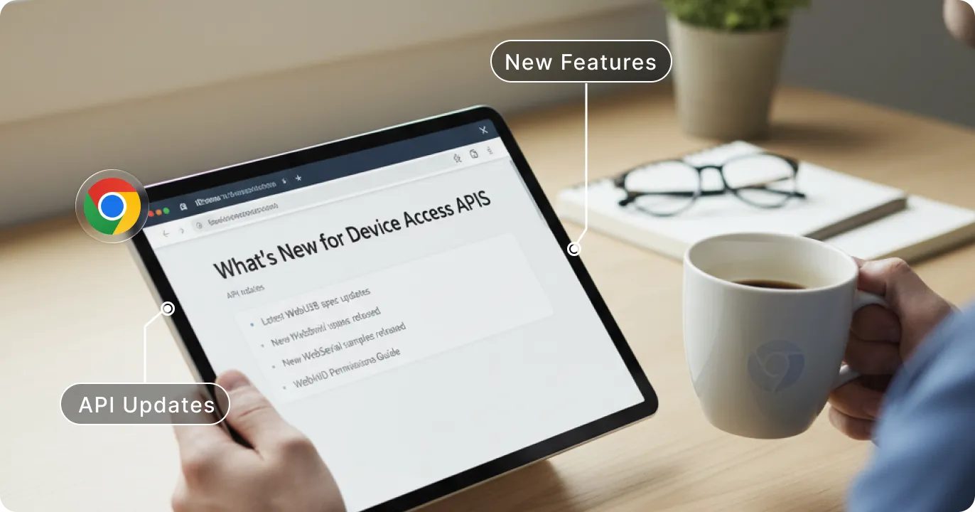 What’s new for device access in Chrome